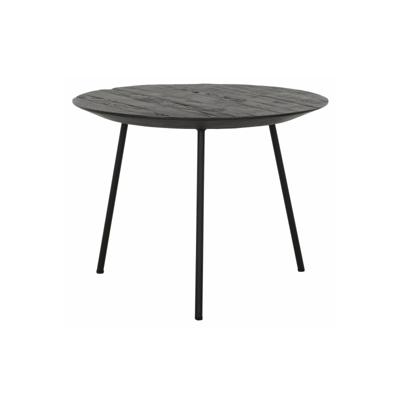 DTP Home Salontafel 'Jupiter' Teakhout, 50cm, kleur Zwart