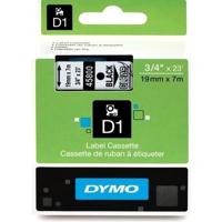 Labeltape DYMO D1 45800 Tapekleur: Transparant Tekstkleur:Zwart 19 mm 7 m - thumbnail
