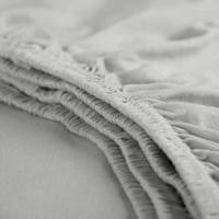 Cinderella hoeslaken jersey 140x210/220 light grey tot 25cm - thumbnail