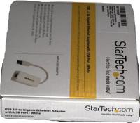 StarTech.com USB 3.0 naar gigabit Ethernet-adapter NIC met USB-poort - wit - thumbnail