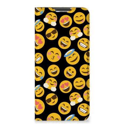 OPPO A54s | A16 | A16s | Hoesje met Magneet | Emoji