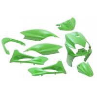 Plaatset 9-delig Edge voor Yamaha Jog R/ MBK Machg - kawasaki groen - thumbnail