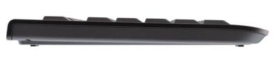 CHERRY KC 1000 toetsenbord Universeel USB AZERTY Belgisch Zwart