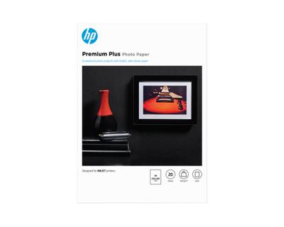 HP Premium Plus fotopapier ft A4, 300 g, pak van 20 vel, semi-glanzend