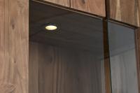 Display Standaard DKD Home Decor 80 x 40 x 197 cm Kristal Aluminium Acacia - thumbnail