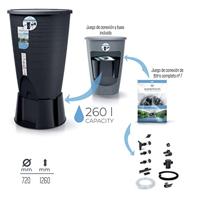 Garantia Regenton Peruno Set voet+vul grijs - thumbnail