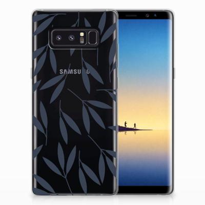 Samsung Galaxy Note 8 | TPU Case | Leaves Blue
