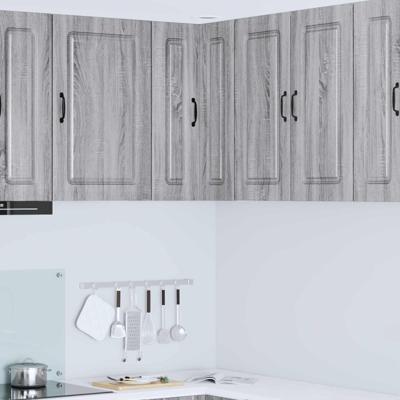 Keukenkast Kalmar Grijs Sonoma 57 x 57 x 80 cm Bewerkt hout