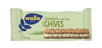 Wasa sandwich cream cheese en chives (24x 37gr)