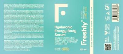 Freshly Cosmetics Hyaluronic Energy Body Serum 100 ml Freshly Cosmetics Hyaluronic Energy Body Serum 100 ml