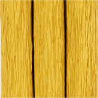 Creativ Company Crêpepapier, vel 25x60 cm, crêpe-verhouding: 180%, 105 gr, curry, 3 vel/ 1 doos - thumbnail