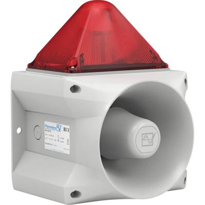 Pfannenberg Optisch-akoestische signaalgever PA X 20-15 24 DC RD 7035 Rood 24 V/DC 120 dB