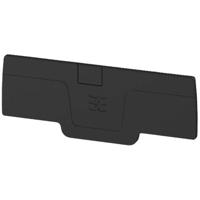 Weidmüller 2486660000 Eindplaat Zwart 50 stuk(s) - thumbnail