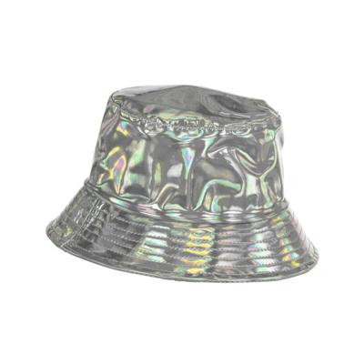 Vissershoedje bling zilver