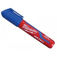 Milwaukee Accessoires inkzall blauwe l beitelpunt marker | 12 stuks - 4932471557 - thumbnail