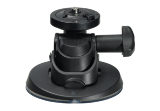 360FLY Low Profile Zuignap Zwart