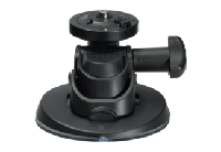 360FLY Low Profile Zuignap Zwart - thumbnail