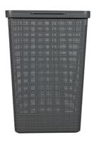 Curver jute wasbox 58 liter donkergrijs - thumbnail