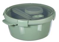 Curver smart to go eco lunchset rond 1,6 liter + bestekset & sauscup - thumbnail