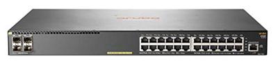Aruba HPE 2930F 24G PoE+ 4SFP schakelaar, C3, Management, 24 x 10/100/1000 (PoE+) + 4 x Gigabit SFP (uplink) - Rack monteerbaar - PoE+ (370 W)