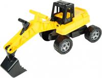 GIGA TRUCKS graafmachine, zwart/geel, los - thumbnail