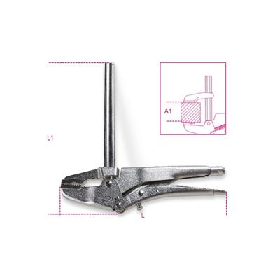 Beta 1059 160 Verstelbare griptang met in hoogte verstelbare bek - 010590016 010590016