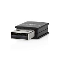 Nedis Netwerk-Dongel | Wi-Fi | N300 | 2.4 GHz | USB2.0 | Wi-Fi-snelheid totaal: 300 Mbps | Windows 10 / Windows 11 / Windows 8 - WSNWM310BK - thumbnail