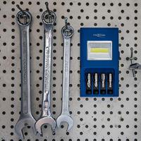 Ansmann 1600-0303 Op batterijen werkende werkplaatslamp WL180B met bithouder Energielabel 2021 n.v.t. - thumbnail