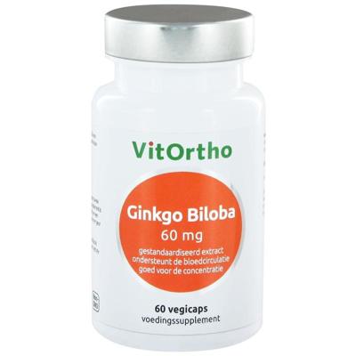 VitOrtho Ginkgo Biloba Extract 60mg Capsules