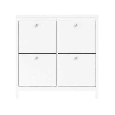 Schoenenkast Madeira - wit - 103x102x25 cm