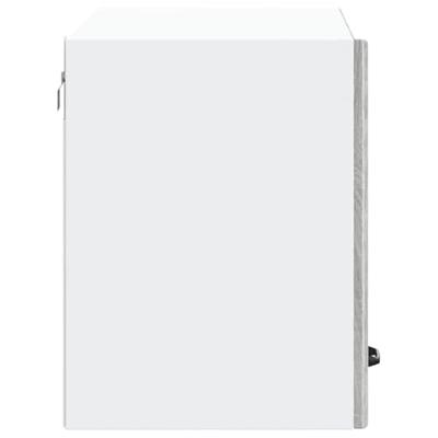 Keukenwandkast Lucca bewerkt hout grijs sonoma eikenkleur Keukenwandkast Lucca bewerkt hout grijs sonoma eikenkleur