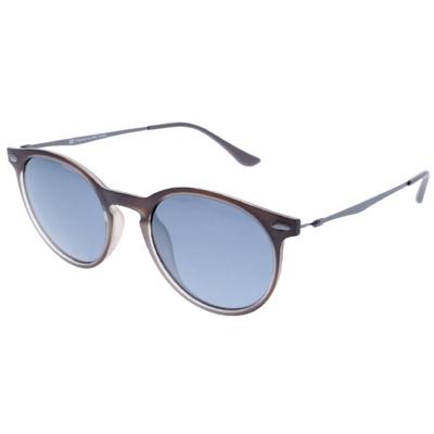 H.I.S zonnebril 88113 cat. 3 rond metaal bruin/blauw H.I.S zonnebril 88113 cat. 3 rond metaal bruin/blauw