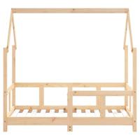 Kinderbedframe 70x140 cm massief grenenhout - thumbnail