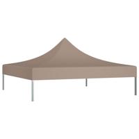 VidaXL Partytentdak 270 g/m² 2x2 m taupe - thumbnail