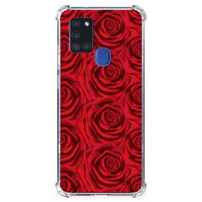 Samsung Galaxy A21s Case Red Roses Samsung Galaxy A21s Case Red Roses