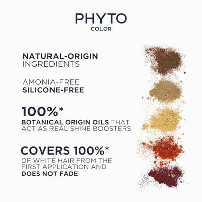 Phytocolor Permanente Haarkleuring 1 Zwart Intens en Natuurlijke Kleur
