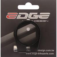 Edge Zadelpenklem ø34.9 aluminium met inbusbout - zwart - thumbnail