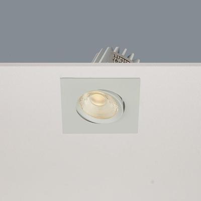 Inbouwspot Artdelight Venice 1 Lichts Small Vierkant LED 2700K Dimbaar Wit