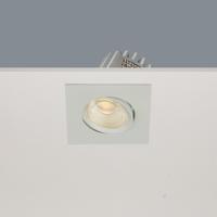 Inbouwspot Artdelight Venice 1 Lichts Small Vierkant LED 2700K Dimbaar Wit - thumbnail