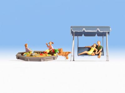 NOCH 45590 TT Set figuren gezin figuren