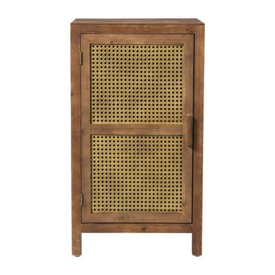 Webbing nachtkastje Bandung - bruin - 80.5x45x40.5 cm