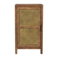 Webbing nachtkastje Bandung - bruin - 80.5x45x40.5 cm - thumbnail