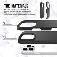 JT Berlin Pankow Safe Backcover Apple iPhone 14 Pro Zwart - thumbnail