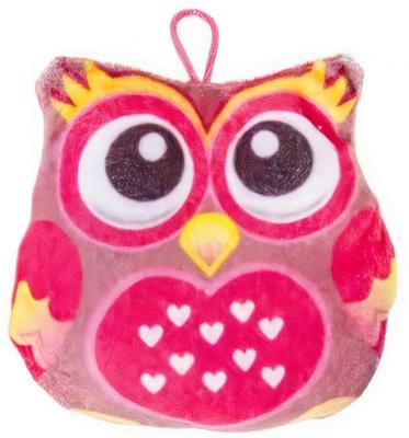LG-Imports knuffeluil junior 13 cm pluche roze LG-Imports knuffeluil junior 13 cm pluche roze
