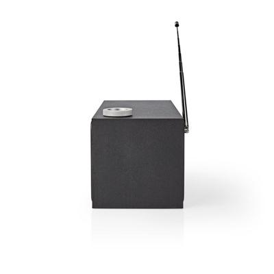 Internetradio | Tafelmodel | Bluetooth® / Wi-Fi | FM / Internet | 2.4 " | Kleurenscherm | 18 W | Afstandbestuurbaar | App-gestuurd | Koptelefoonoutput | Wekker | Slaaptimer | Zwart - thumbnail