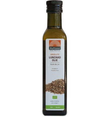 Mattisson HealthStyle Biologische Lijnzaadolie