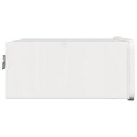 Wandbevestigde nachttafel met lade 2 pcs Wit 39 x 34 x 16.5 cm - thumbnail