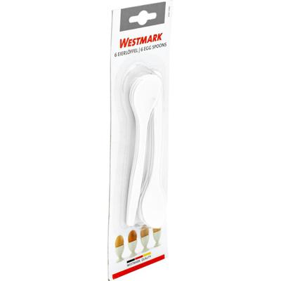 Westmark Eierlepels 14.5 cm 6 Stuks Wit