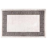 Vloerkleed wasbaar anti-slip 160x230 cm lichtbeige - thumbnail