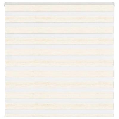 VidaXL Zebra blind 145x150cm stofbreedte 140,9cm polyester marmerbeige VidaXL Zebra blind 145x150cm stofbreedte 140,9cm polyester marmerbeige